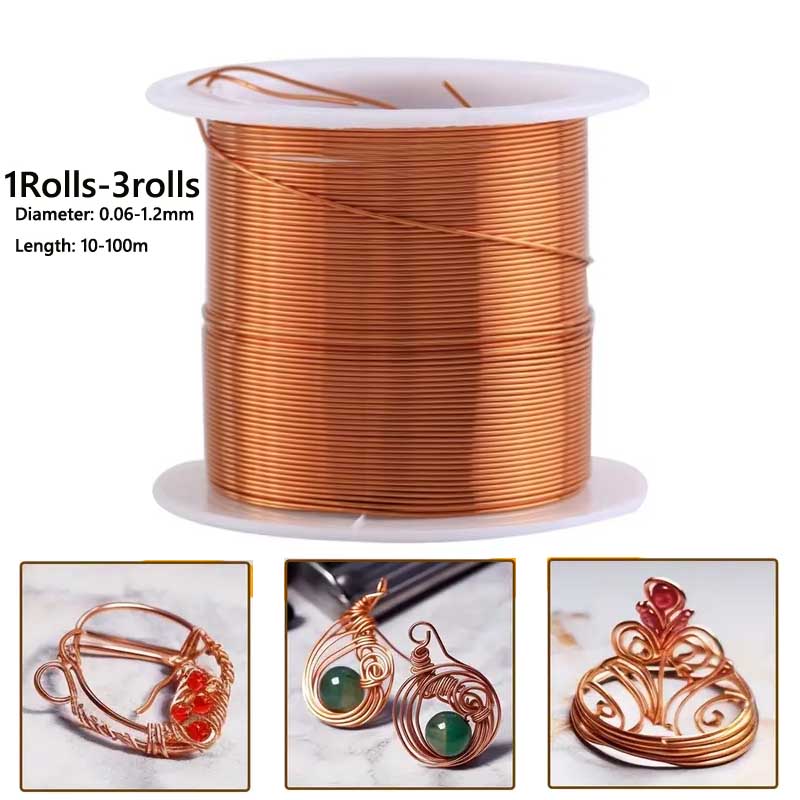 Jewelry Making Yarn - 1-3 rotolo di filo di rame