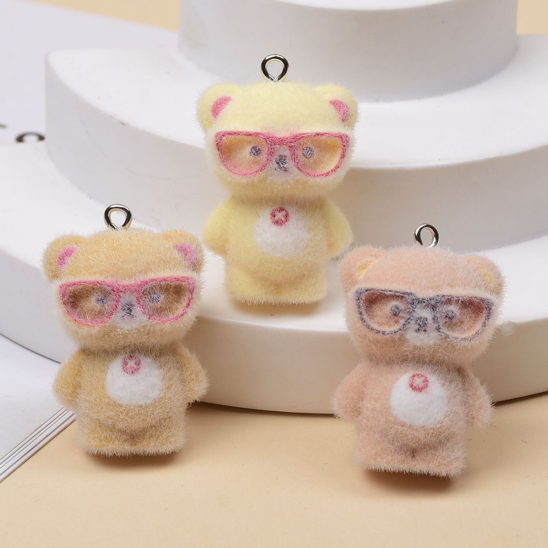 Jewelry Making Glasses - 3 pezzi di ciondoli a forma