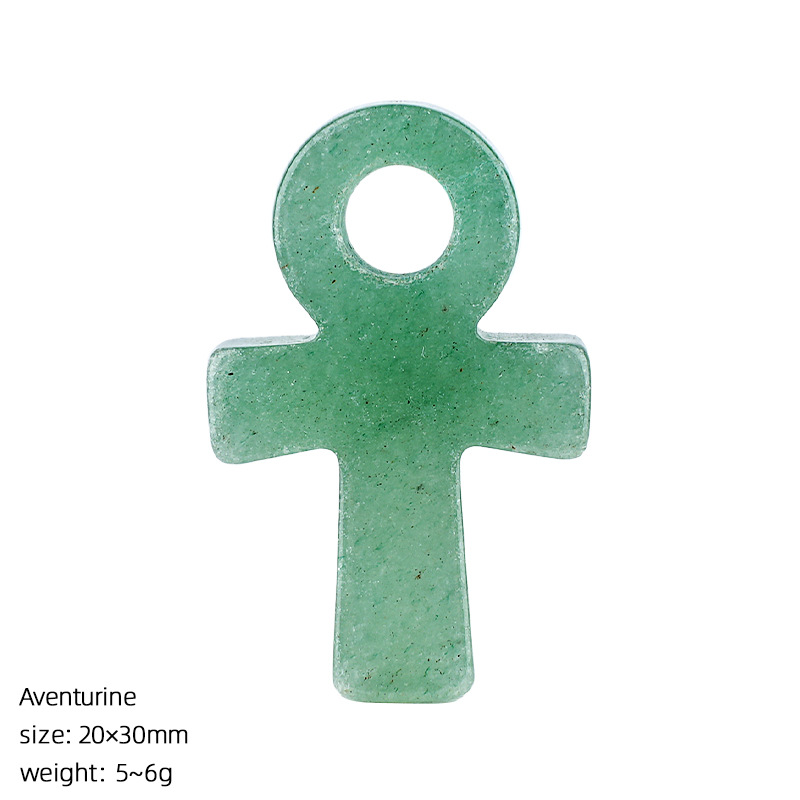 Jewelry Making Michaels - Ciondolo a Croce Ankh in Avventurina