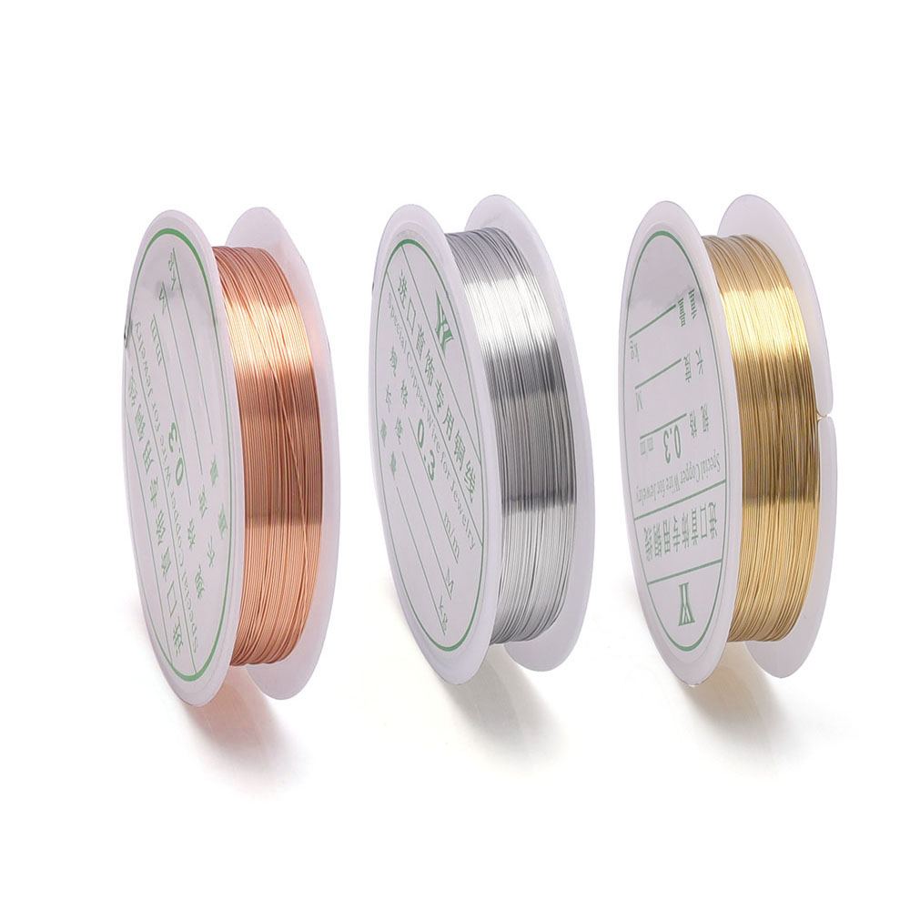 Jewelry Making Yarn - Filo per gioielli da 0,2-1 mm,