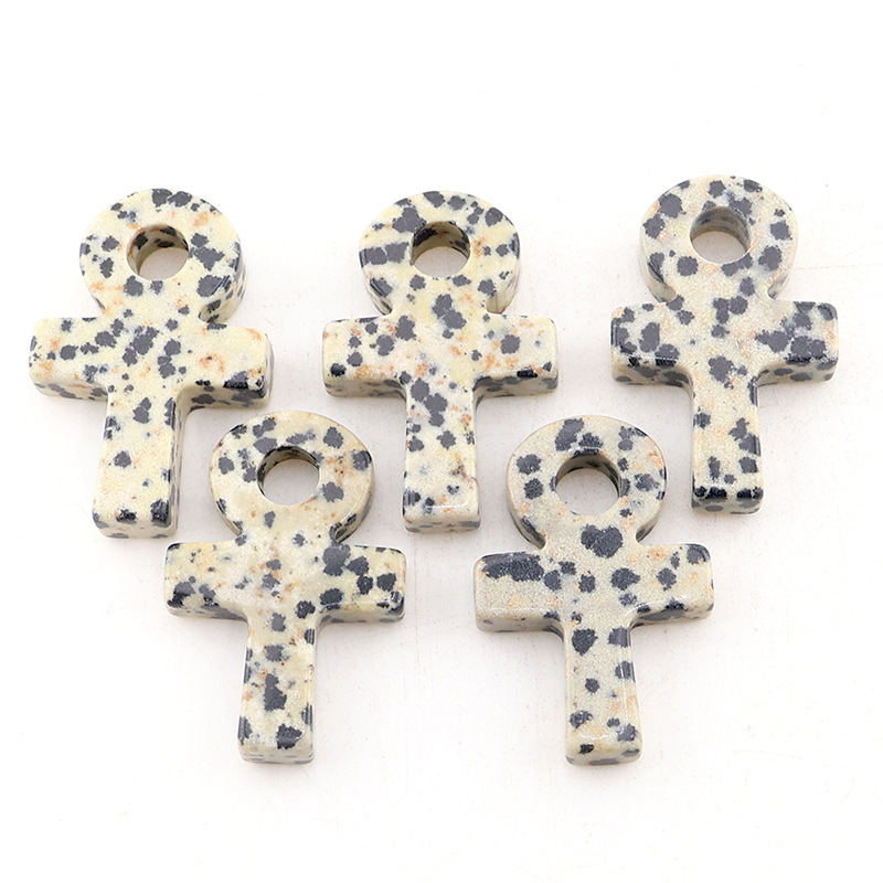 Jewelry Making Michaels - Ciondolo a croce Ankh con macchie