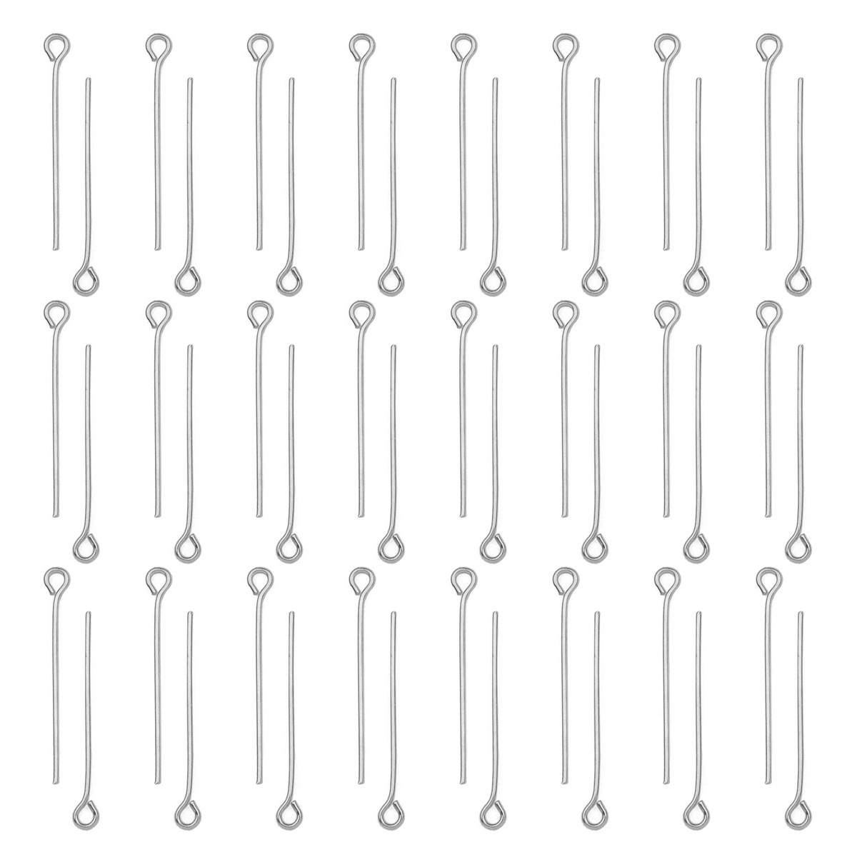 Jewelry Making Head Pins - 100 Pezzi/Lotto Perni a Occhio in