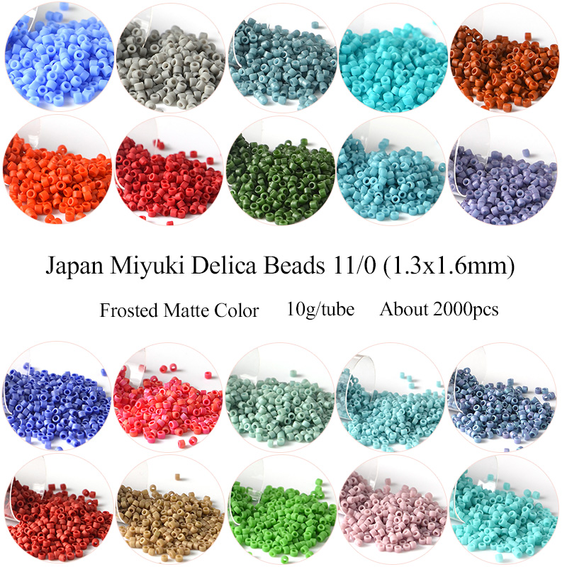 Jewelry Making Japan - 11/0 Giappone Miyuki Delica Perline Color