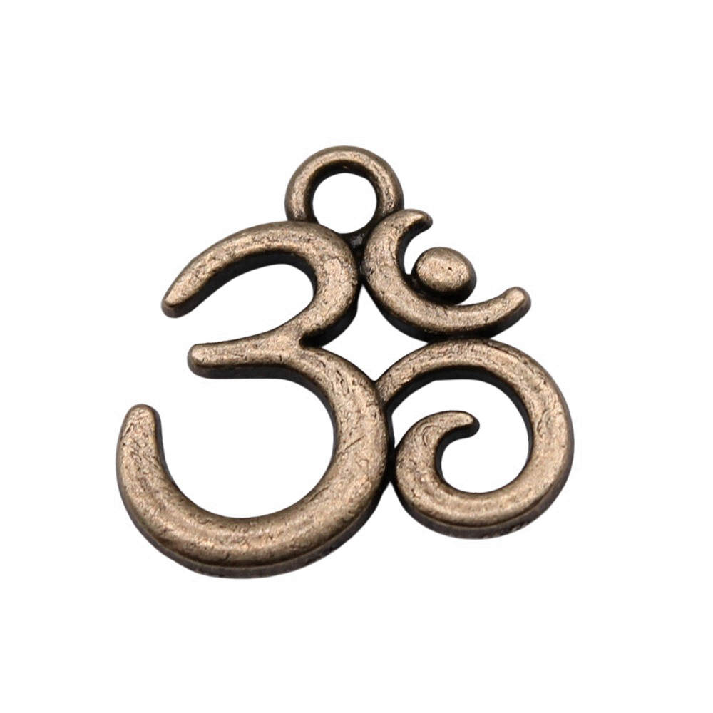 Jewelry Making The Well - Ciondolo con simbolo Om Yoga per