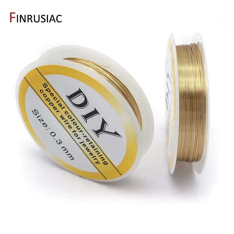 Jewelry Making Yarn - Filo di rame placcato oro 14K