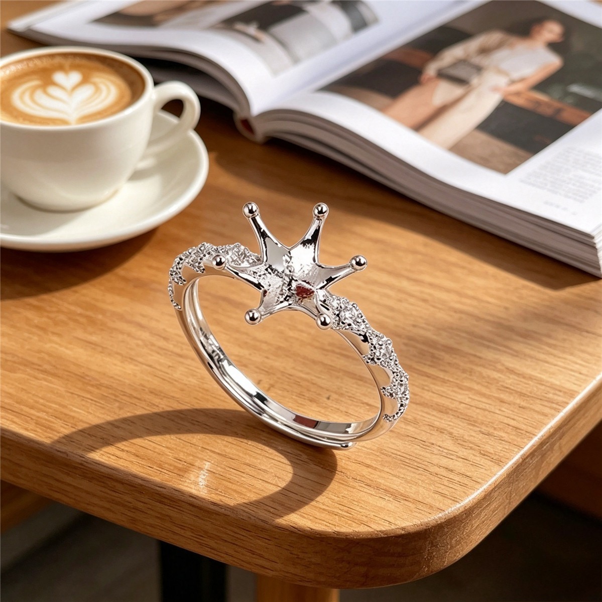 Anello Aperto Regolabile Placc - Ring Blank Adjustable recensione e prezzo