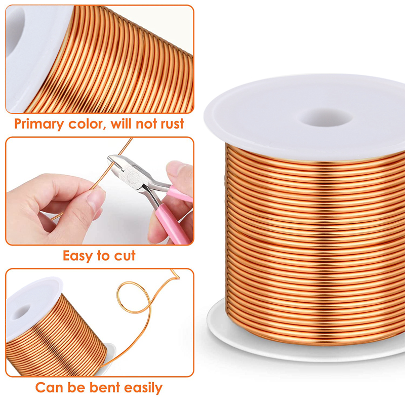 1-3 rotolo di filo di rame mor - Jewelry Making Yarn recensione e prezzo