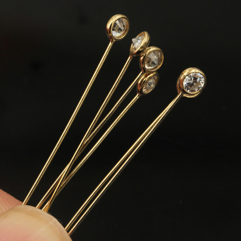 Aghi perni con testa in zircon - Jewelry Making Head Pins recensione e prezzo