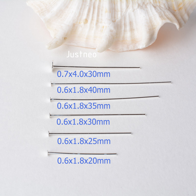 Perni a testa piatta in argent - Jewelry Making Head Pins recensione e prezzo