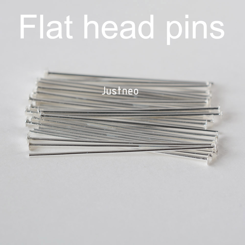 Perni a testa piatta in argent - Jewelry Making Head Pins recensione e prezzo