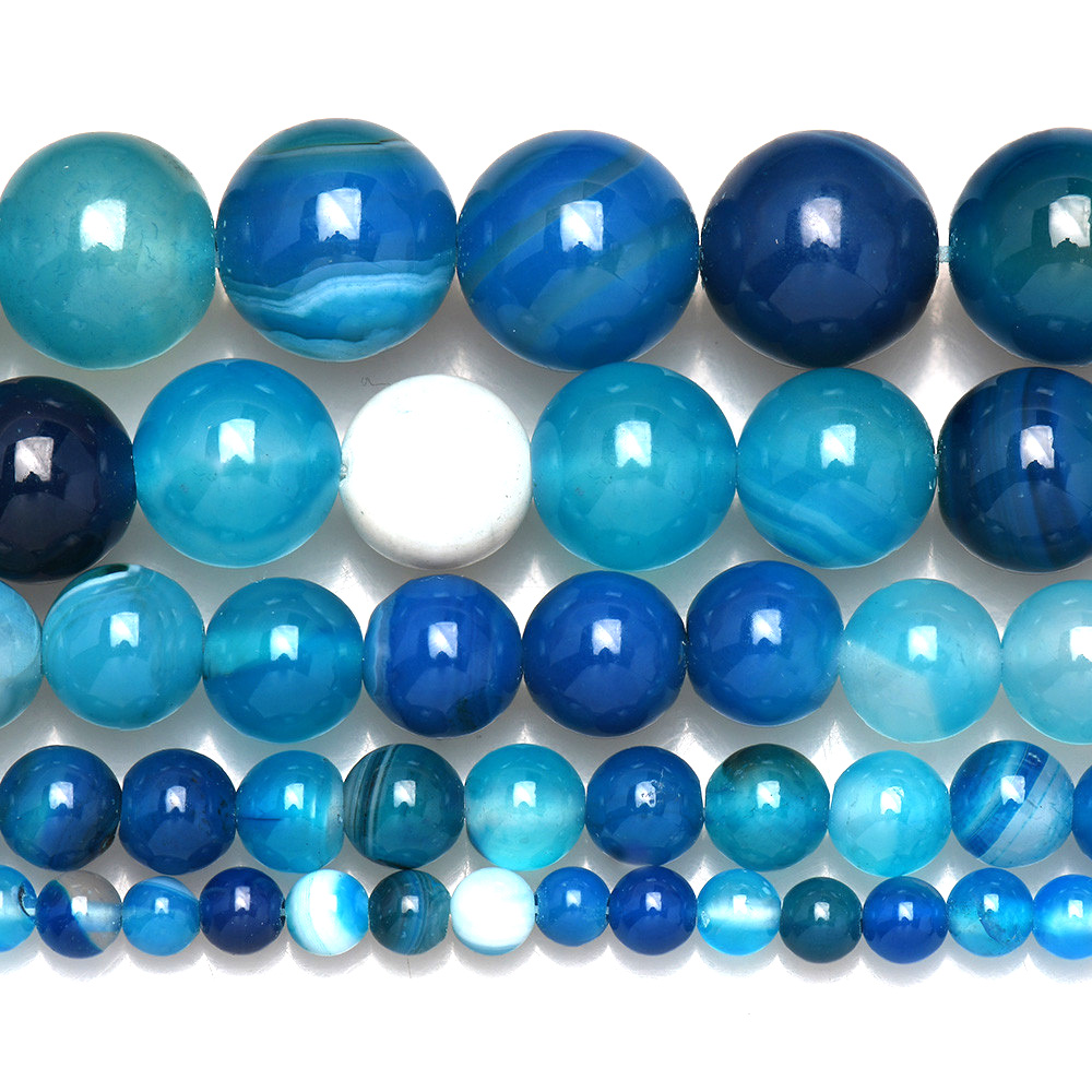 Perline sciolte rotonde di aga - Jewelry Making With Stones recensione e prezzo
