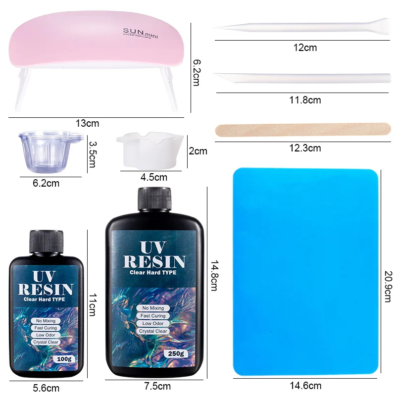 Kit di colla dura in resina UV - Jewelry Making Tool Kit recensione e prezzo