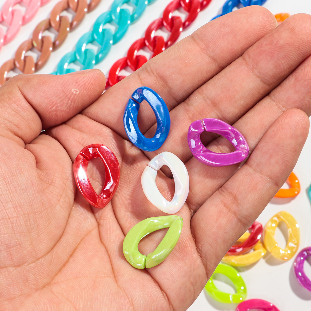 40 pz acrilico iridescente 17x - Jewelry Making Glasses recensione e prezzo