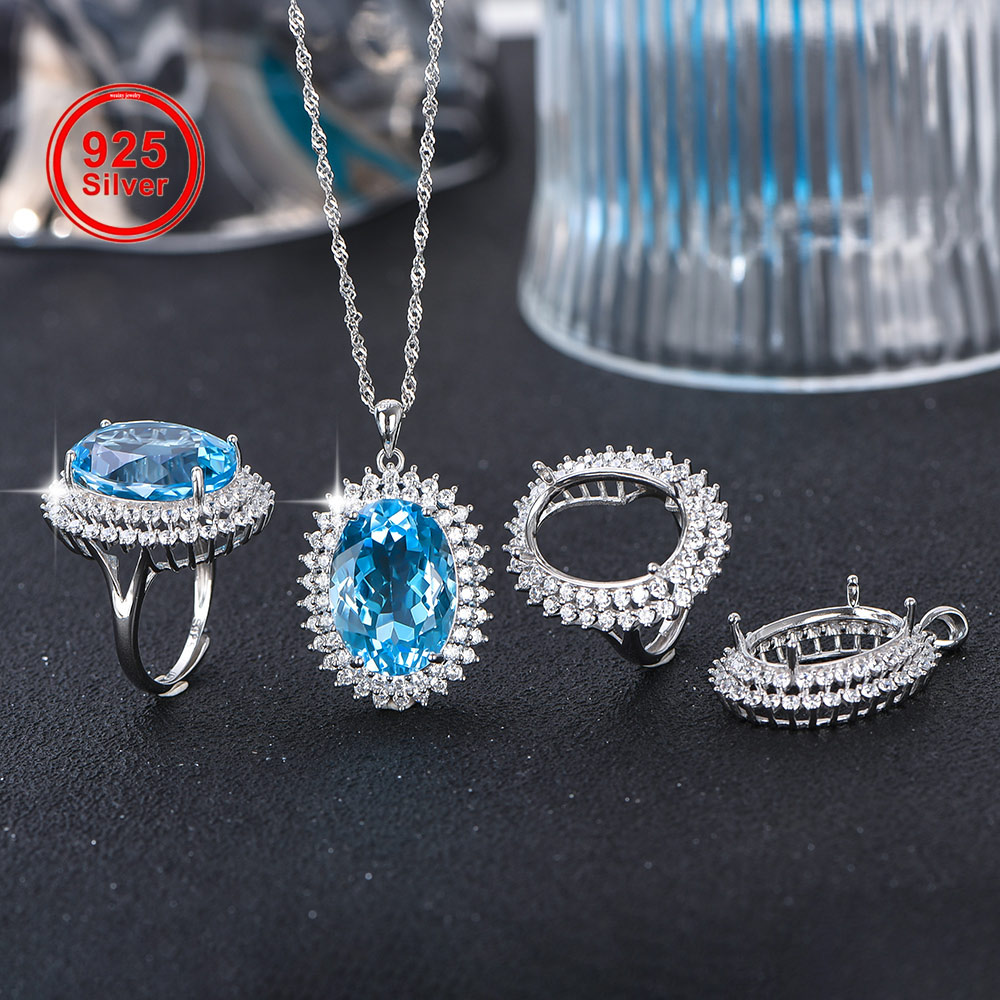 13x18mm S925 Anello in argento - Jewelry Making With Stones recensione e prezzo