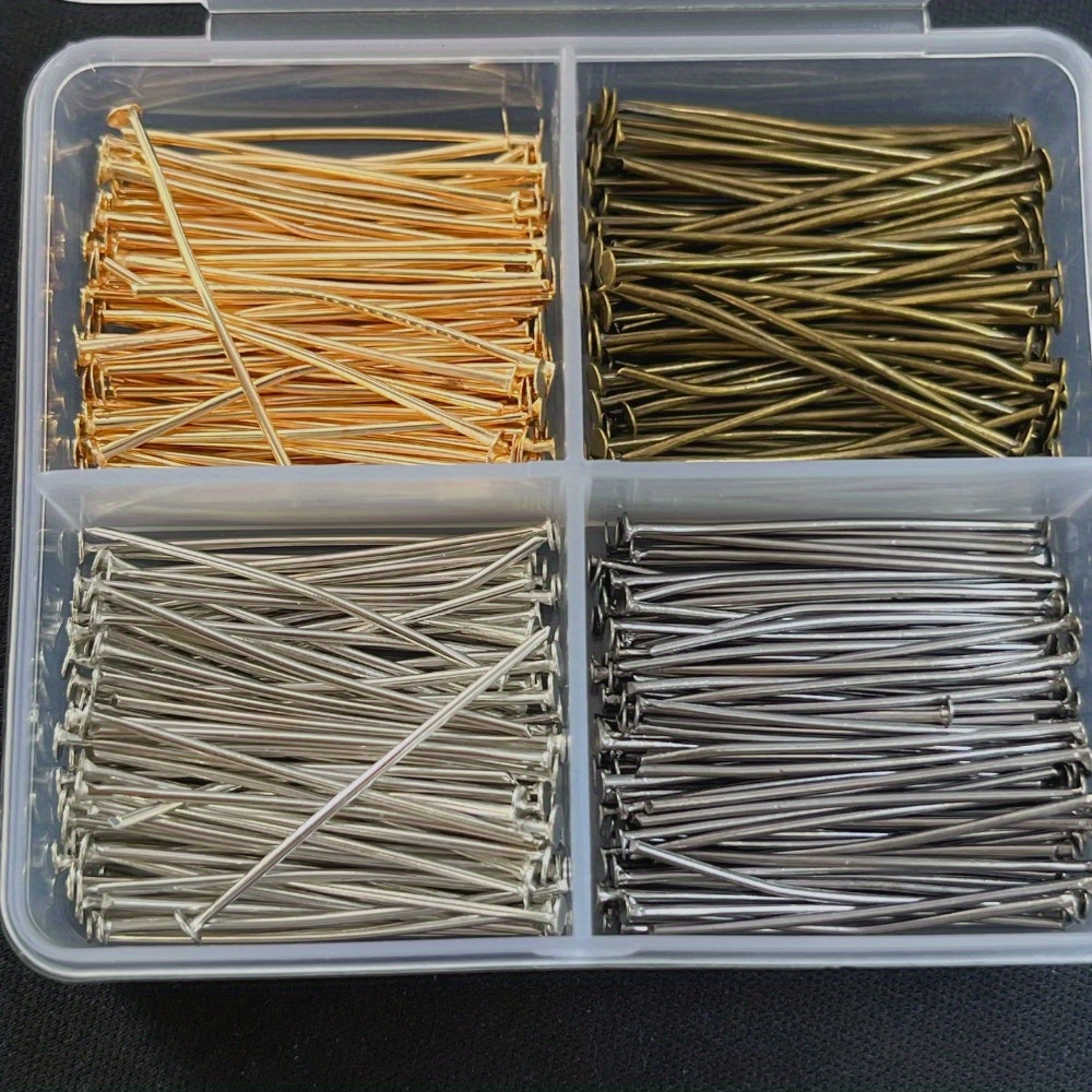 400 Pezzi di Perni a Testa Pia - Jewelry Making Head Pins recensione e prezzo