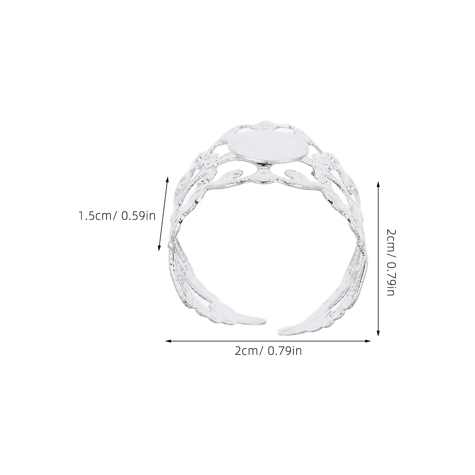 50 Pezzi di Anelli Ovali Regol - Ring Blank Adjustable recensione e prezzo