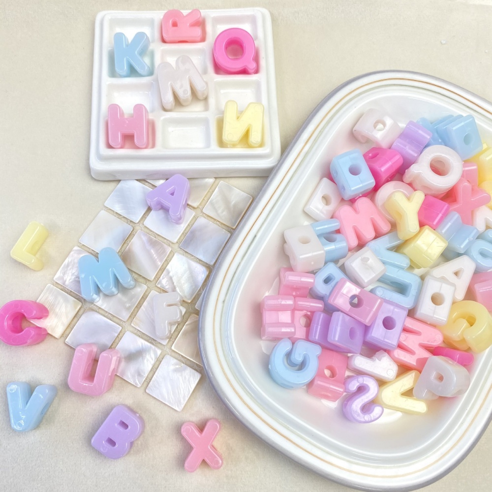10/50/100 Pezzi Perline Acrili - Jewelry Making Online recensione e prezzo