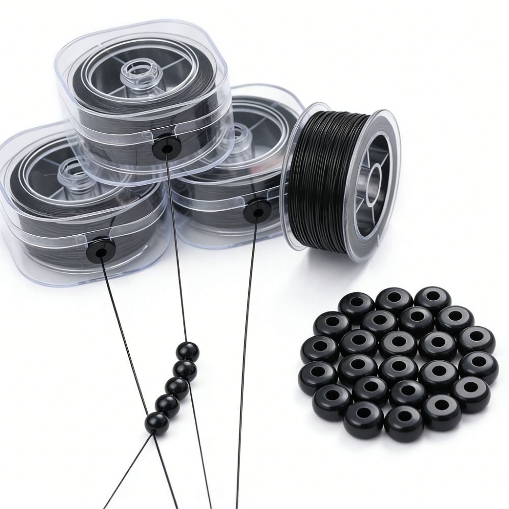 Filo Elastico Nero in Cristall - Jewelry Making Yarn recensione e prezzo