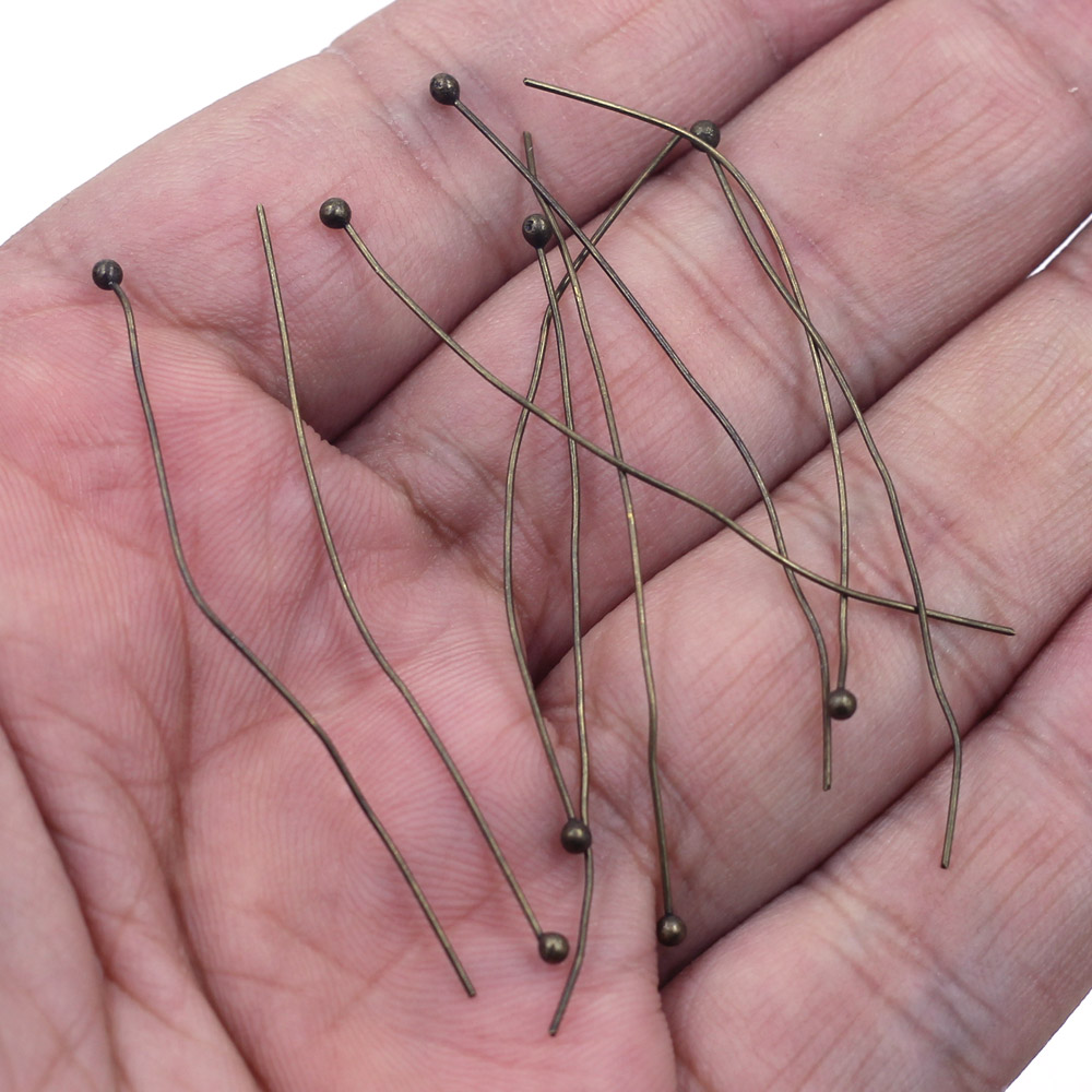 100 pezzi di aghi con testa a  - Jewelry Making Head Pins recensione e prezzo