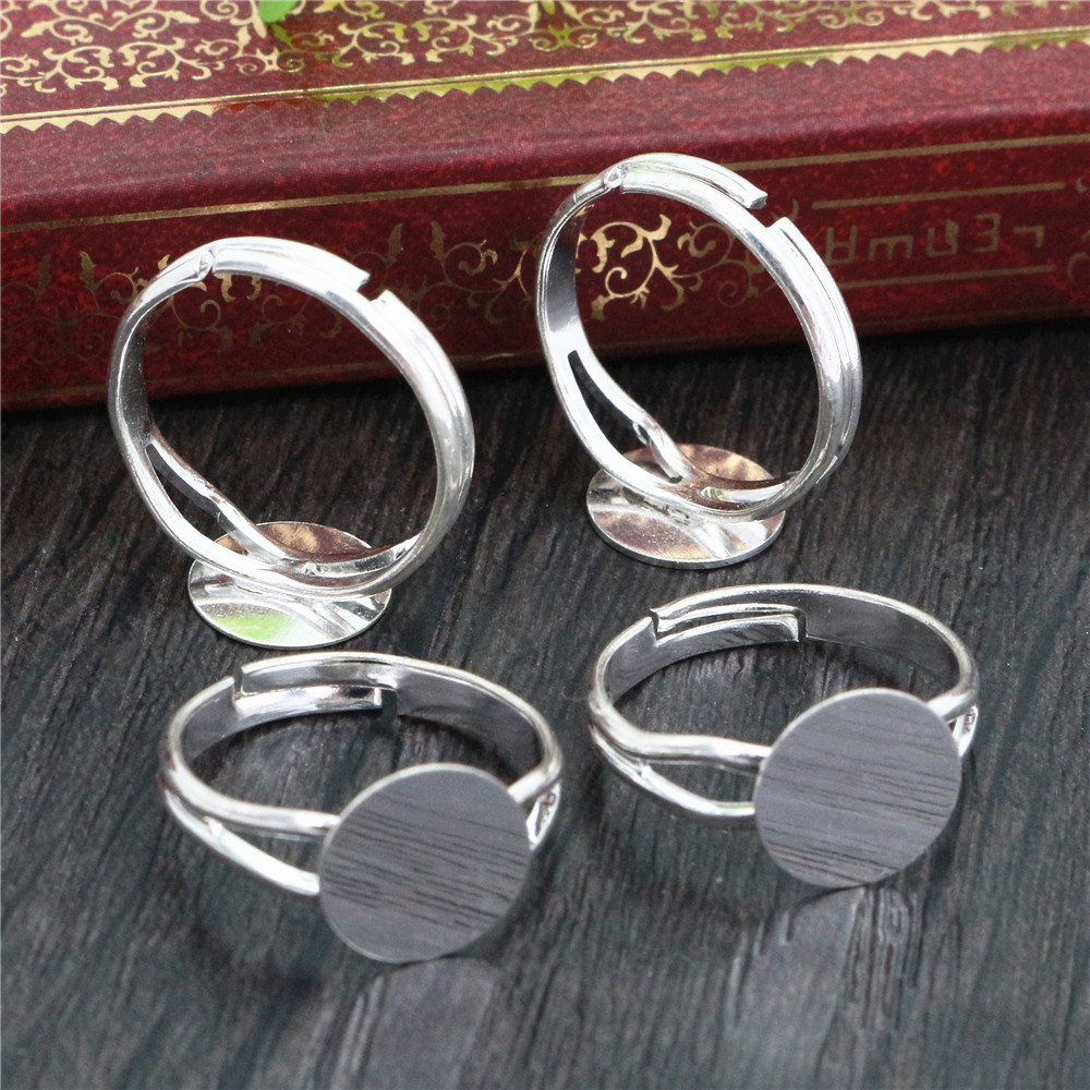 6/8/10/12mm 10 pz Argento Plac - Ring Blank Adjustable recensione e prezzo